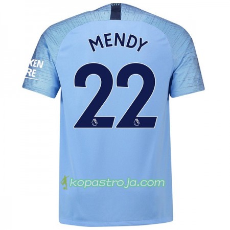 Billiga Fotbollströjor Manchester City Mendy 22 Hemma tröja 2018/19 Kortärmad